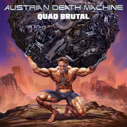 Austrian Death Machine Quad Brutal Vinyl LP USED