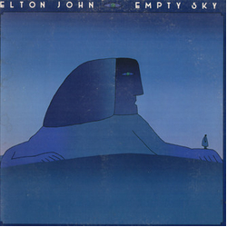 Elton John Empty Sky Vinyl LP USED