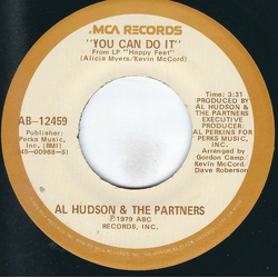 Al Hudson & The Partners You Can Do It / I Don't Want You To Leave Me Vinyl 7" USED