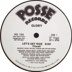 Glory Let's Get Nice Vinyl 12" USED