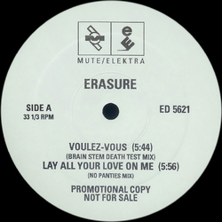 Erasure Abba-Esque (The Remixes) Vinyl 12" USED