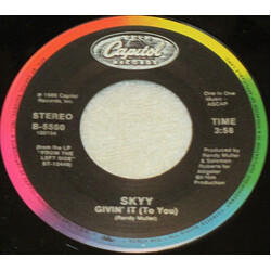 Skyy Givin' It (To You) USED VINYL 7INCH 45 RPM SINGLE STEREO