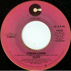 Slave Stellar Fungk USED VINYL 7INCH 45 RPM SINGLE STEREO