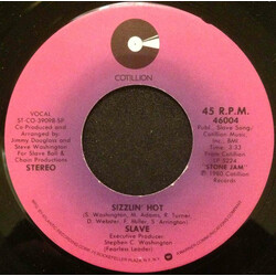 Slave Sizzlin' Hot / Never Get Away USED VINYL 7INCH 45 RPM