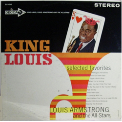 Louis Armstrong And His All-Stars King Louis Vinyl LP USED