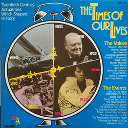 Various The Times Of Our Lives (Twentieth Century Actualities Which Shaped History) Vinyl LP USED