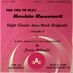 Jamey Aebersold Herbie Hancock - Eight Classic Jazz/Rock Originals Vinyl LP USED