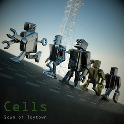 Scum Of Toytown Cells Vinyl LP USED