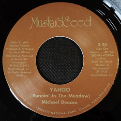 Michael Deacon Yahoo (Runnin' In The Meadow) Vinyl 7" USED