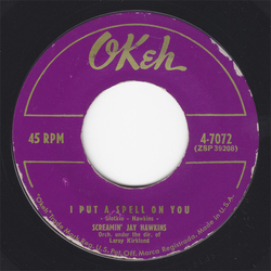 Screamin' Jay Hawkins I Put A Spell On You / Little Demon Vinyl 7" USED