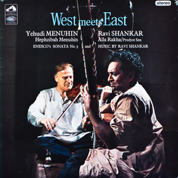 Yehudi Menuhin / Ravi Shankar West Meets East Vinyl LP USED