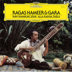 Ravi Shankar Ragas Hameer & Gara Vinyl LP USED