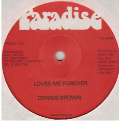 Dennis Brown Loves Me Forever / Joy In The Morning Vinyl 12" USED