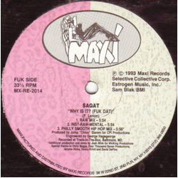 Sagat Why Is It? (Fuk Dat) Vinyl 12" USED
