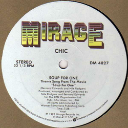 Chic Soup For One Vinyl 12" USED