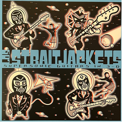 Los Straitjackets Supersonic Guitars In 3-D Vinyl LP USED