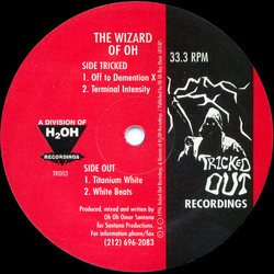 Wizard Of Oh Off To Demention X / Titanium White Vinyl 12" USED