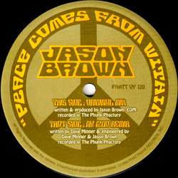 Jason Brown Peace Comes From Within Vinyl 12" USED