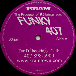 Funky 407 Can You Feel It? Vinyl 12" USED