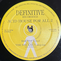Various Acid House For All.2 Vinyl 12" USED