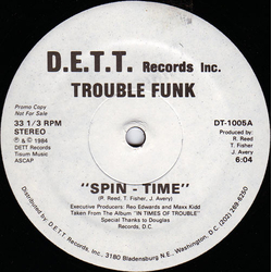 Trouble Funk Spin - Time Vinyl 12" USED