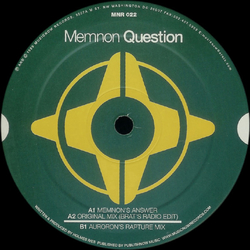 Memnon Question Vinyl 12" USED