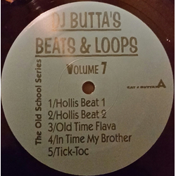 DJ Butta Loops DJ Butta's Beats & Loops Volume 7 Vinyl LP USED