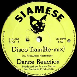 Dance Reaction Disco Train Vinyl 12" USED