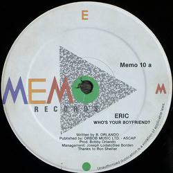 Eric Who's Your Boyfriend? Vinyl 12" USED