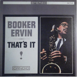 Booker Ervin That's It! Vinyl LP USED
