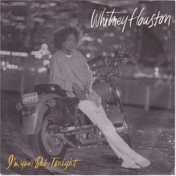 Whitney Houston I'm Your Baby Tonight Vinyl 7" USED