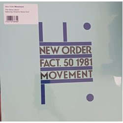 New Order Movement Vinyl LP USED