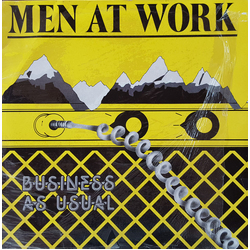 Men At Work Business As Usual Vinyl LP USED