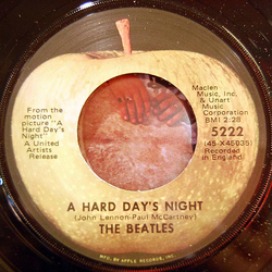 The Beatles A Hard Day's Night Vinyl 7" USED