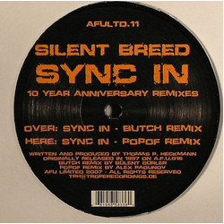 Silent Breed Sync In (10 Year Anniversary Remixes) Vinyl 12" USED
