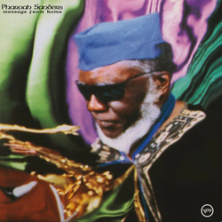 Pharoah Sanders Message From Home Vinyl LP USED