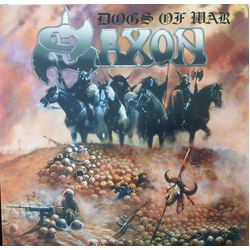 Saxon Dogs Of War Vinyl LP USED