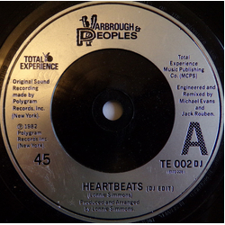 Yarbrough & Peoples Heartbeats Vinyl 7" USED