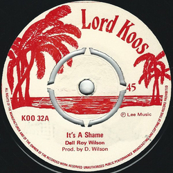Delroy Wilson It's A Shame Vinyl 7" USED