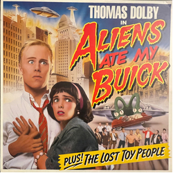 Thomas Dolby Aliens Ate My Buick Vinyl LP USED