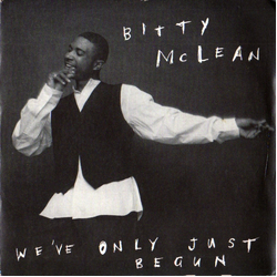 Bitty McLean We've Only Just Begun Vinyl 7" USED