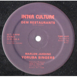 Yoruba Singers Dem Restaurants / Why Can't We Live Together Vinyl 12" USED