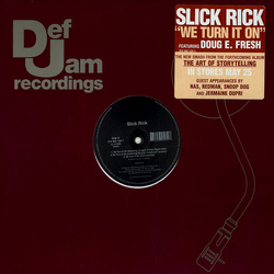 Slick Rick We Turn It On Vinyl 12" USED
