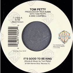 Tom Petty It's Good To Be King Vinyl 7" USED
