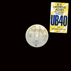 UB40 If It Happens Again Vinyl 12" USED