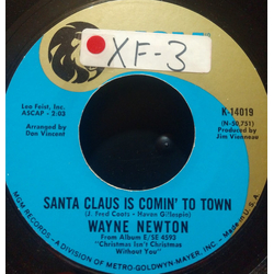 Wayne Newton Santa Claus Is Coming To Town/Christmas Prayer Vinyl 7" USED