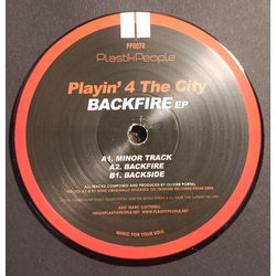 Playin' 4 The City Backfire EP Vinyl 12" USED