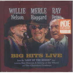Willie Nelson / Merle Haggard / Ray Price Big Hits Live From The Last Of The Breed Tour Vinyl LP USED