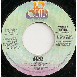 London Symphony Orchestra Star Wars (Main Title) Vinyl 7" USED