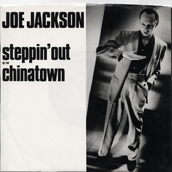 Joe Jackson Steppin' Out b/w Chinatown Vinyl 7" USED